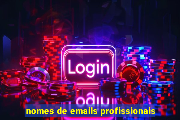 nomes de emails profissionais