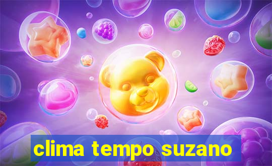 clima tempo suzano