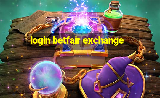 login betfair exchange