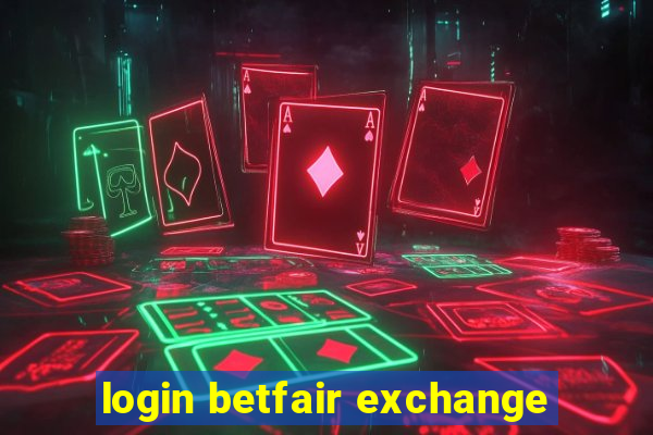 login betfair exchange