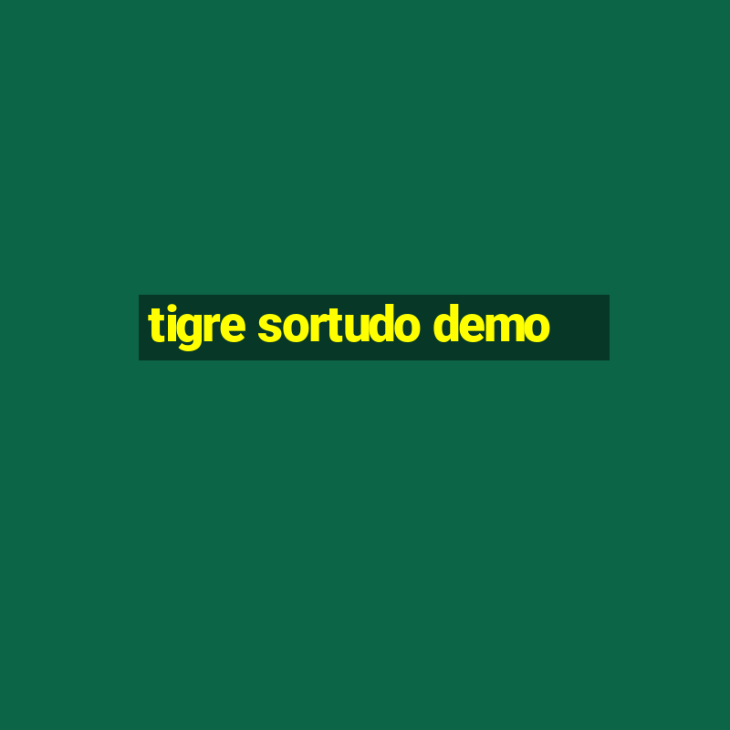 tigre sortudo demo