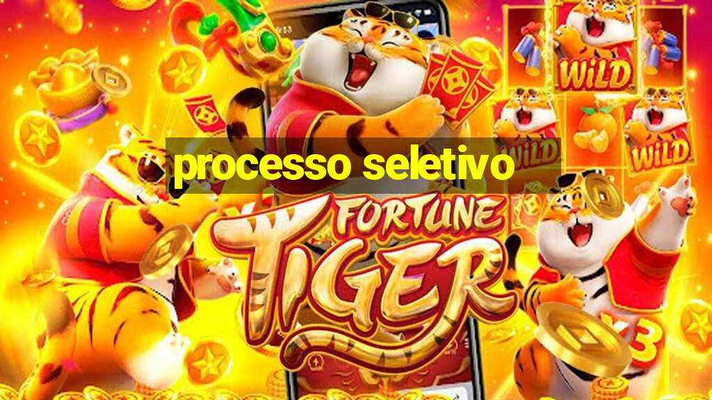 processo seletivo