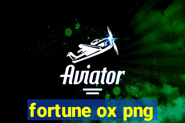 fortune ox png