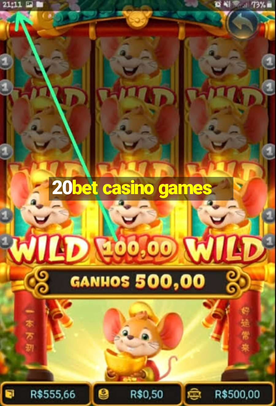 20bet casino games