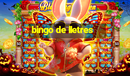 bingo de lletres