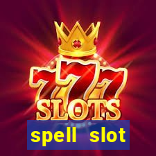 spell slot calculator 5e