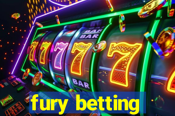 fury betting