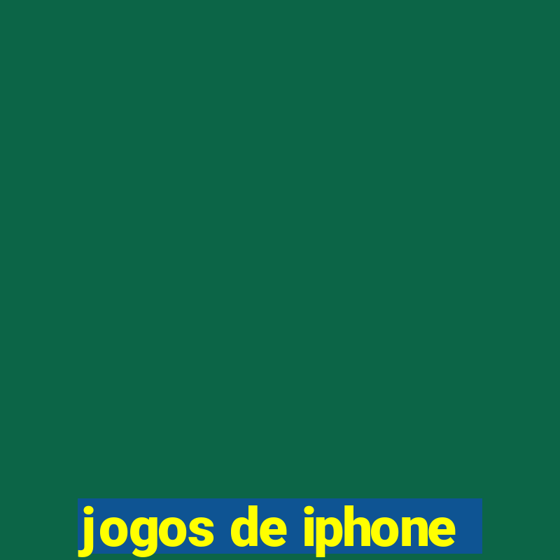 jogos de iphone