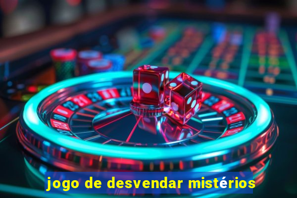 jogo de desvendar mistérios