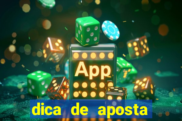 dica de aposta jogos de hoje