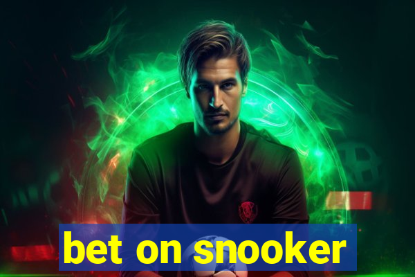 bet on snooker