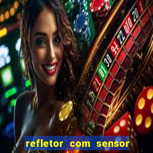 refletor com sensor noturno como instalar