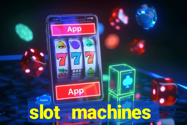 slot machines online gambling