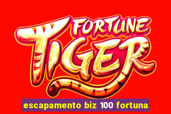 escapamento biz 100 fortuna