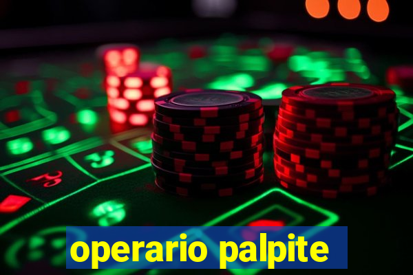 operario palpite