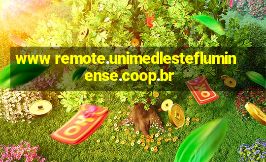 www remote.unimedlestefluminense.coop.br