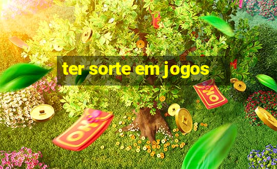 ter sorte em jogos