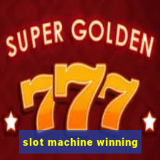 slot machine winning