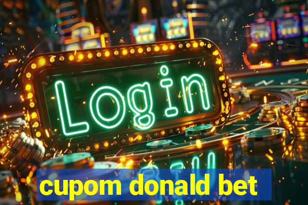 cupom donald bet