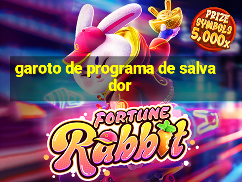 garoto de programa de salvador