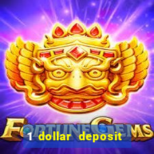 1 dollar deposit casino canada