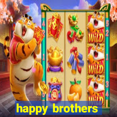 happy brothers