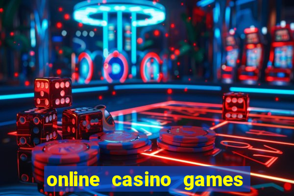 online casino games for real cash