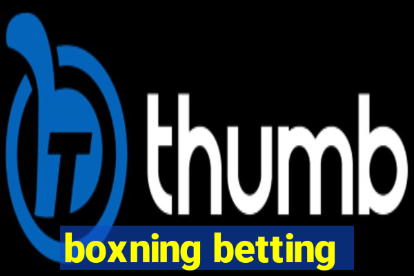 boxning betting