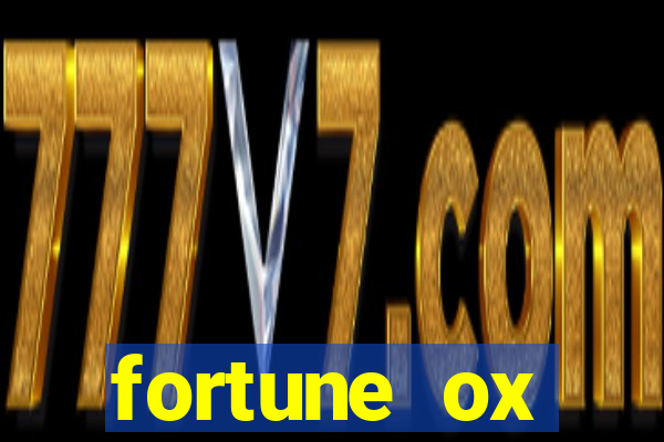 fortune ox horários pagantes