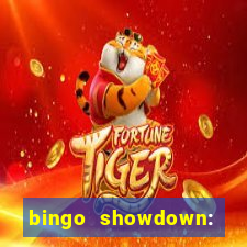 bingo showdown: jogo de bingo