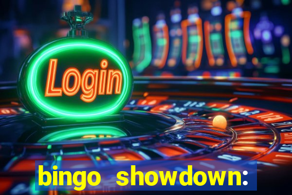 bingo showdown: jogo de bingo