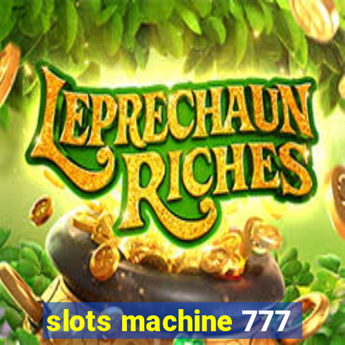 slots machine 777