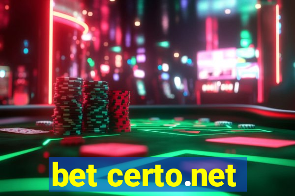 bet certo.net