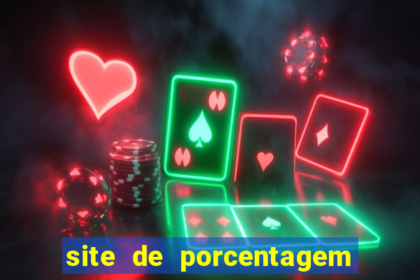 site de porcentagem de jogos pg slot