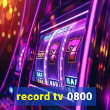 record tv 0800