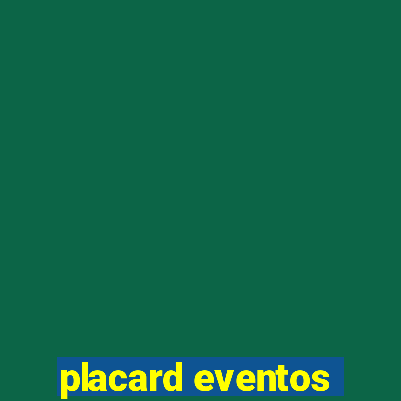 placard eventos