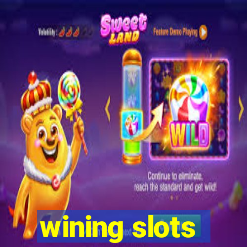 wining slots