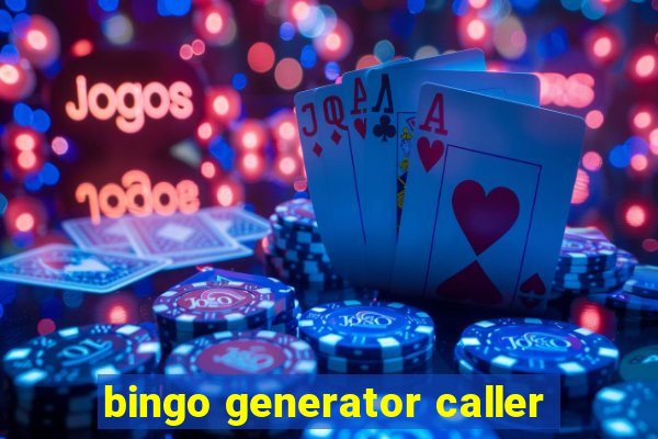 bingo generator caller