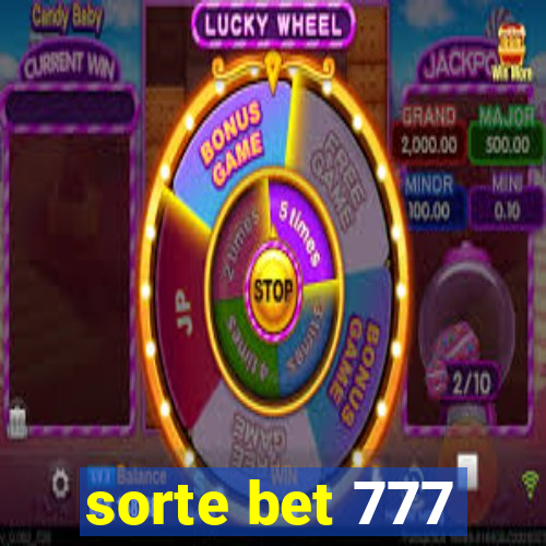 sorte bet 777