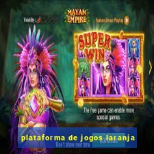 plataforma de jogos laranja