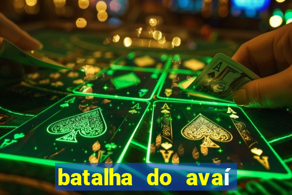 batalha do avaí (pedro américo)