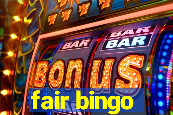 fair bingo