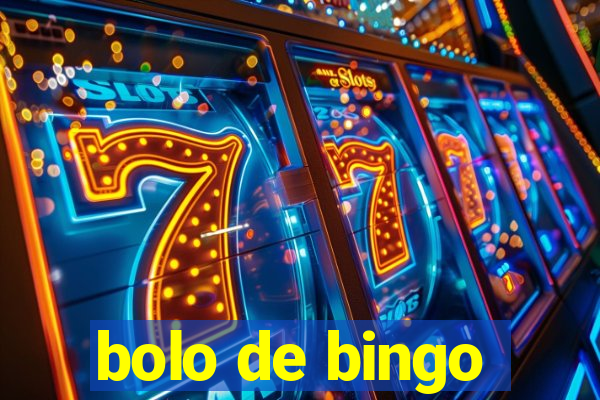 bolo de bingo