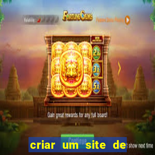 criar um site de jogos agora