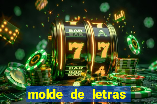 molde de letras feliz natal para imprimir