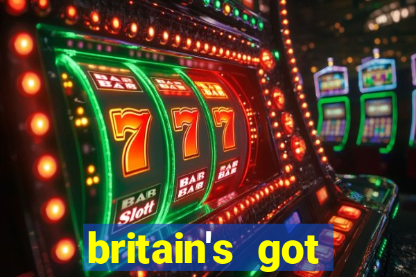 britain's got talent bingo