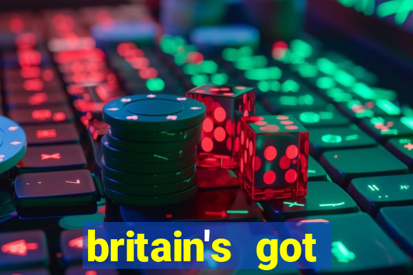 britain's got talent bingo