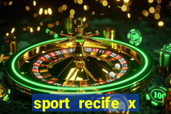 sport recife x ponte preta palpite