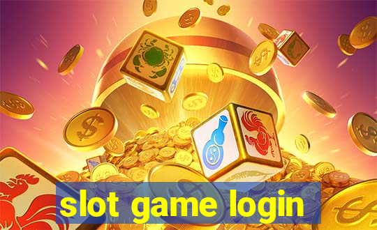 slot game login