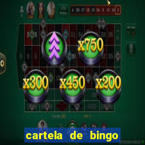 cartela de bingo para imprimir gratis